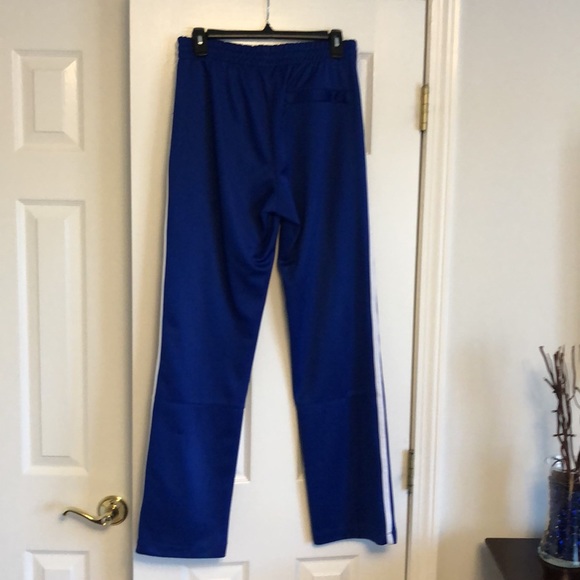 Mens Blue with White Stripe Pants (Size Small) - Picture 3 of 4